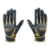 Used New ZETT Baseball Batting Gloves Prostatus Batting Gloves for Both Hands Black X Gold (1982) M Size BG13011