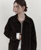 WEDNESDAYOASISFORWOMEN [Ppeum'S Pick][Atelier Edition] Vegan Suede Single Half Jacket_Dark Brown(Wcb6Ot07)