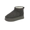 Small height-increasing snow boots winter new waterproof short boots thick-soled velvet thermal cotton shoes