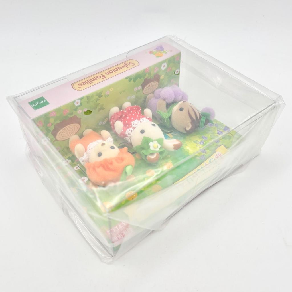 Sylvanian Families Doll Baby Trio Fruit set Calico Critters Japan