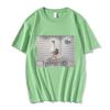 I Got Too Silly Funny Goose Duck Meme Graphic T Shirt Men's Fashion Short Sleeve T-shirts 100% Cotton Casual Oversized Tee Shirt