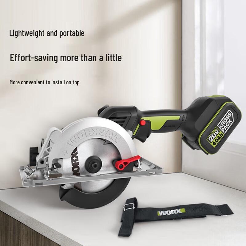 

WORX WU533.9 20V Brushless Cordless Circular Saw CN plug (adapter included)