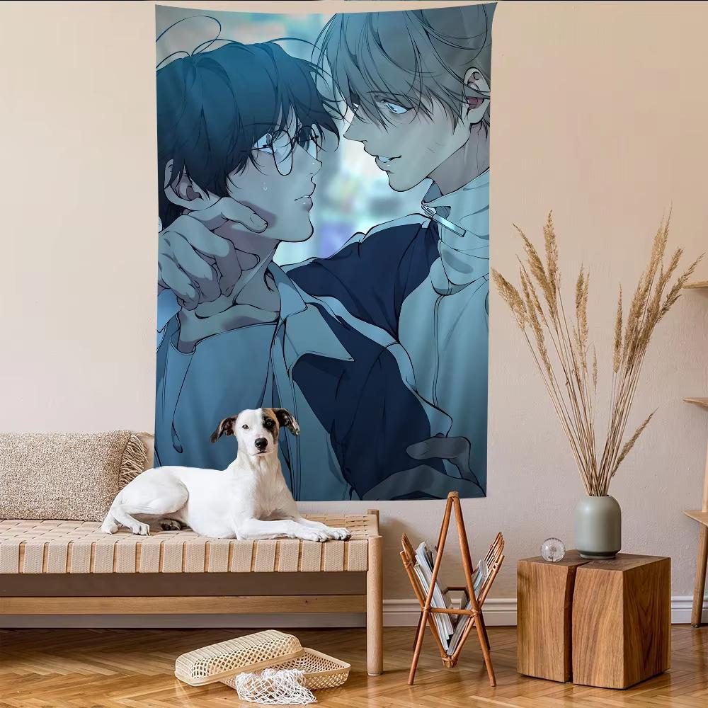 

Anime Cartoon Kawaii Lost In The Cloud Tapestry Room Decoration Home Decor Bedroom Wall Hanging Fabric Tarot Hippie 29x37in