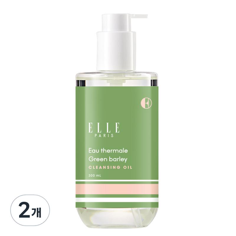 ELLE PARIS Eau Thermale Green Bailey Cleansing Oil, 300ml, 2 Pcs