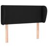 VidaXL Headboard with Ears Black 83x23x78-88 Cm Fabric3116840
