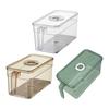 Clear Refrigerator Storage Container Household Refrigerator Organization Bins with See Through Structure
