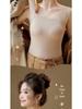 Autumn/Winter Seamless Cloud Nude Skin Warm Vest with Fixed Cups for Women