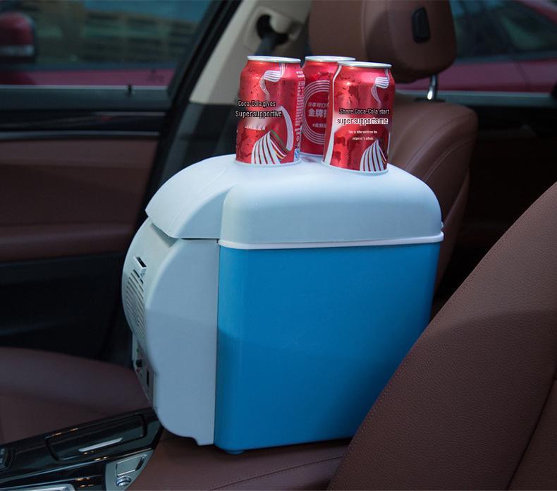 Dual-Use Mini Car & Home Refrigerator with Free Shipping