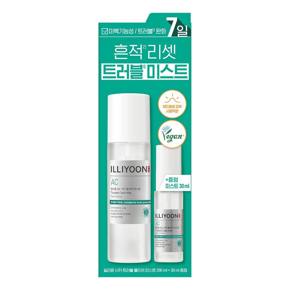 ILLIYOON Cica Trouble Mist 200+30ML (Planned/Individual Product)