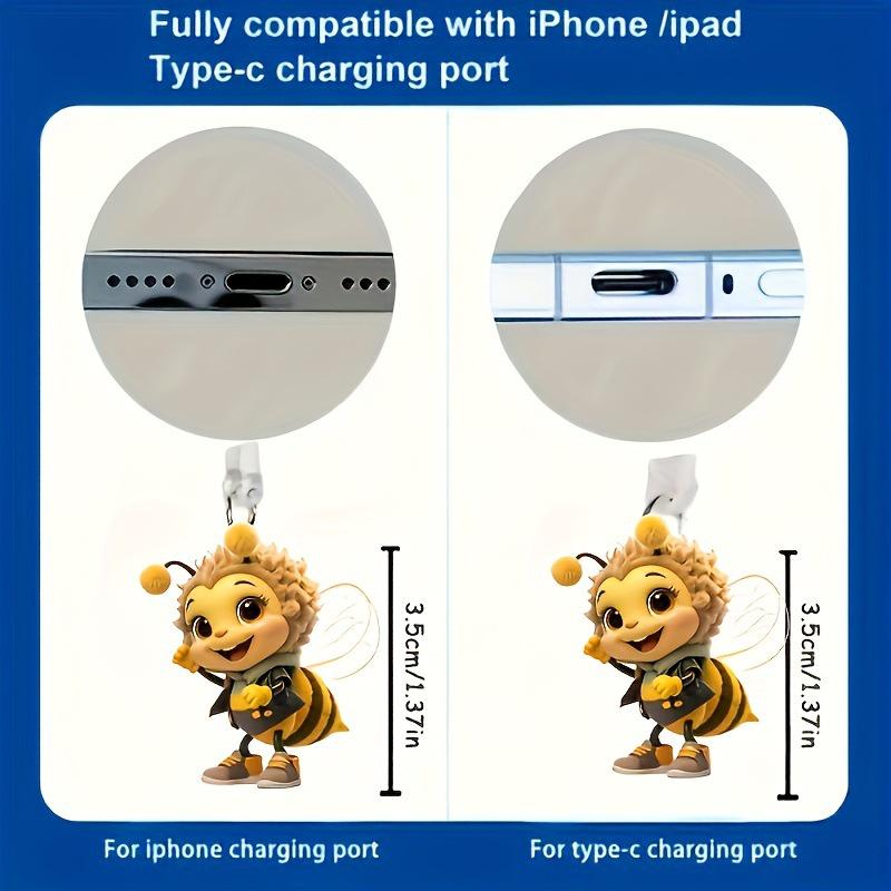 

Акриловый кулон-пчела для автомобиля, заглушка от пыли Standard