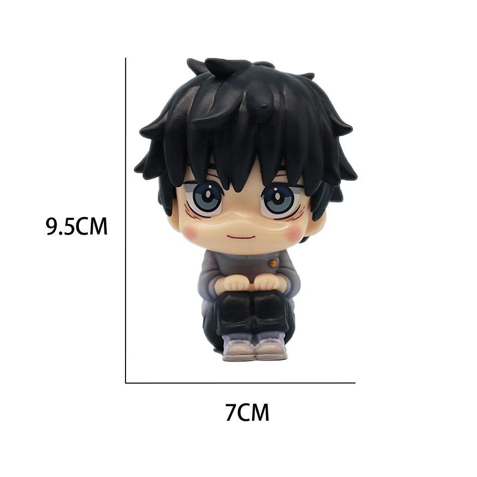 Q Version Jujutsu Kaisen Figures Cute Yuji Itadori Gojo Satoru PVC Action Figures Anime Figure Model Toys Collection Doll Gift