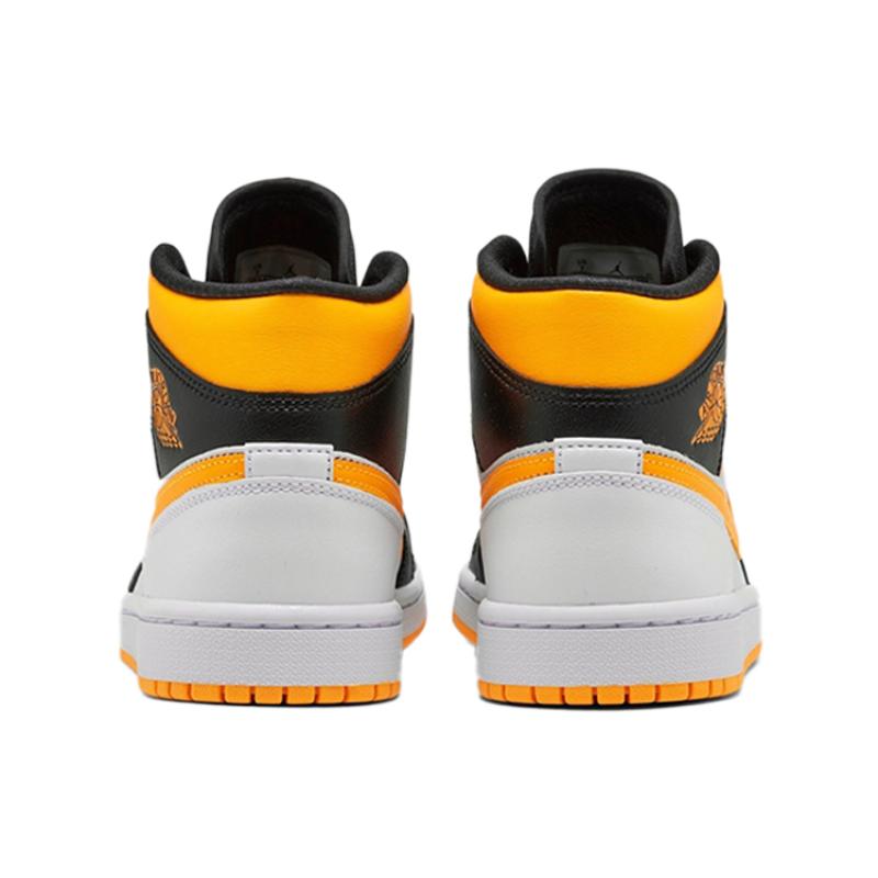 Jordan 1 Mid Laser Orange Black Women's Jordan CV5276-107