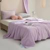 Air Condition Comforter for Summer Pure Color Ice Silk Cooling Blanket Lightweight and Smooth Twin/King Size Cold Quilt