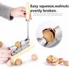 Manual Stainless Steel Nut Cracker Mechanical Sheller Walnut Nutcracker Fast Opener Shell Kitchen Tools Machine