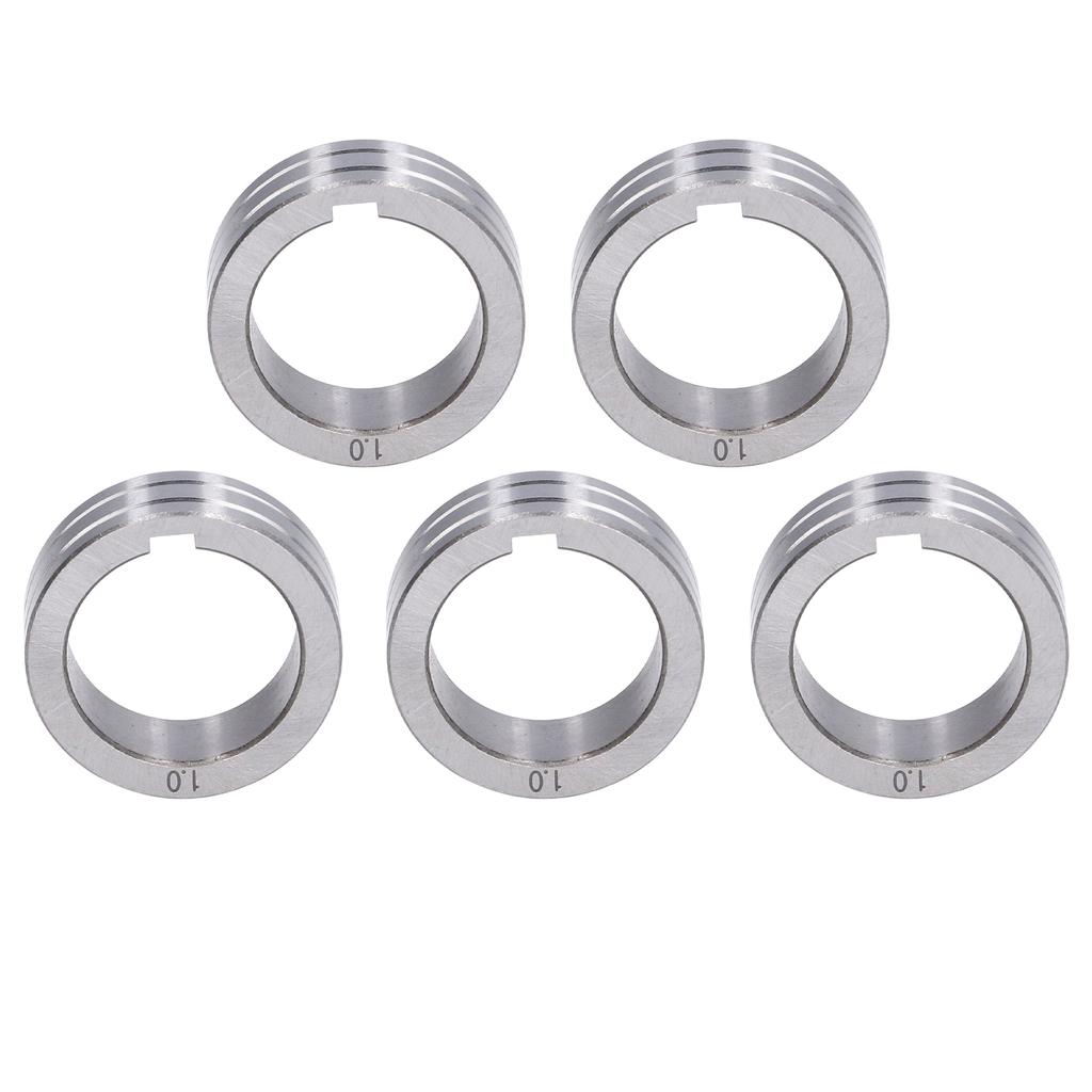 5Pcs Welder Wire Feed Roller 0.8‑1.0mm Groove Feeding Guide Wheel for BINZEL Welding Machine