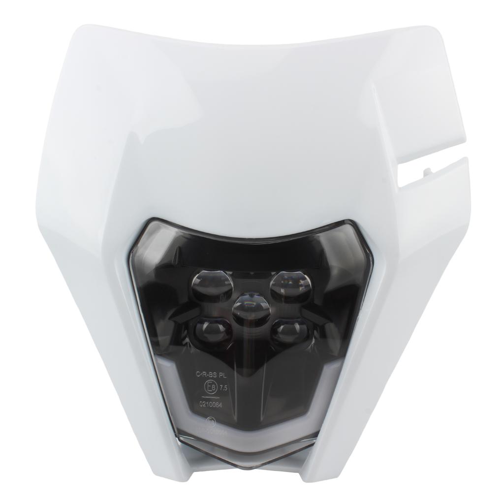 For KTM Headlight Plate Motorcycle Dirt Bike Led Headlights Enduro EXC 300 XC SX 125 250 350 450 Motocross Headlamp