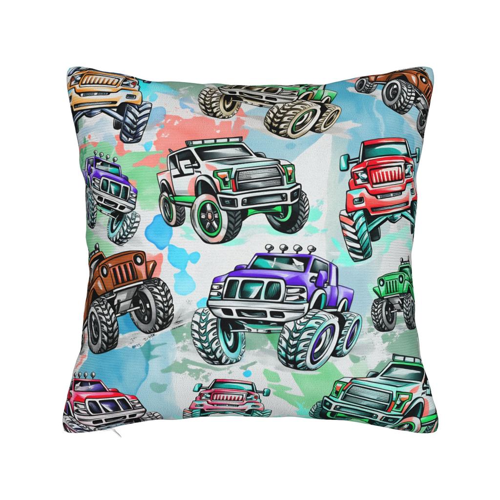 Pillow Case M-Monster J-Jam Design  Pillow Cover For Sofa Bedroom Home Decor Kawaii Pillowcases