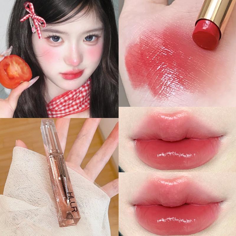Hllr Glossy Moisturizing Lipstick Easy Coloring Long Lasting Non Stick Cup