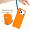 Square Anti-Drop Liquid Wave Magnetic Silicone Case for iPhone 17 Pro Max