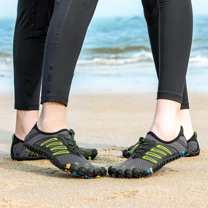Quick Dry Barefoot Shoes Men Women Fashion Purple Women's Aqua Shoes Unisex Beach Five Fingers Wading Shoes Men's Water Sneakers