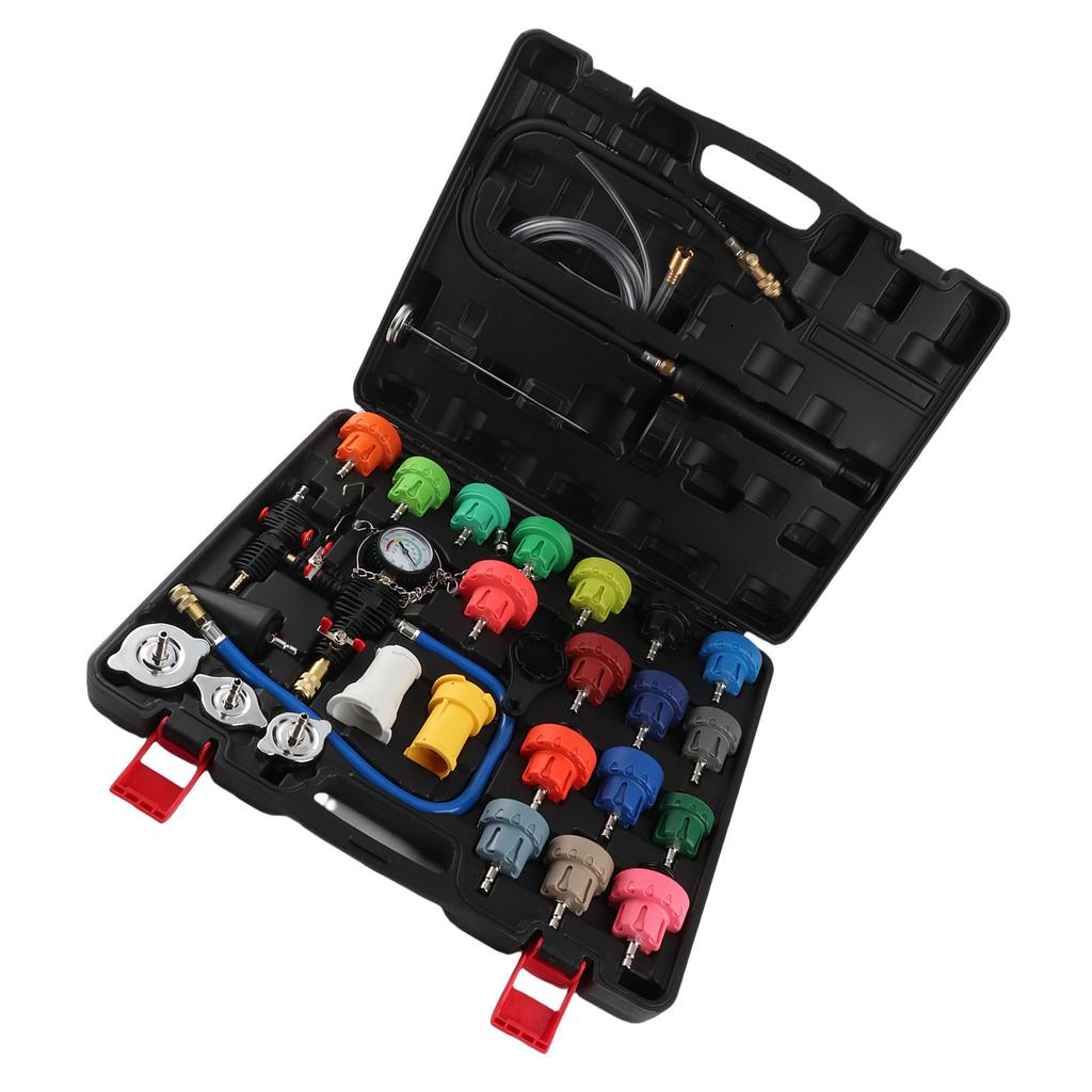 Universal Radiator Pressure Tester Kit Multifunctional Coolant System Cooling Pressure Tester Kit for Automotive