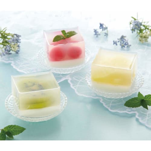 KAI Japanese Sweets Utensils Silver Approx. Width 17 X Depth 14 X Height 5cm Agar Frozen Confectionery Sink with Cover Made In Japan Dishwasher Safe 4