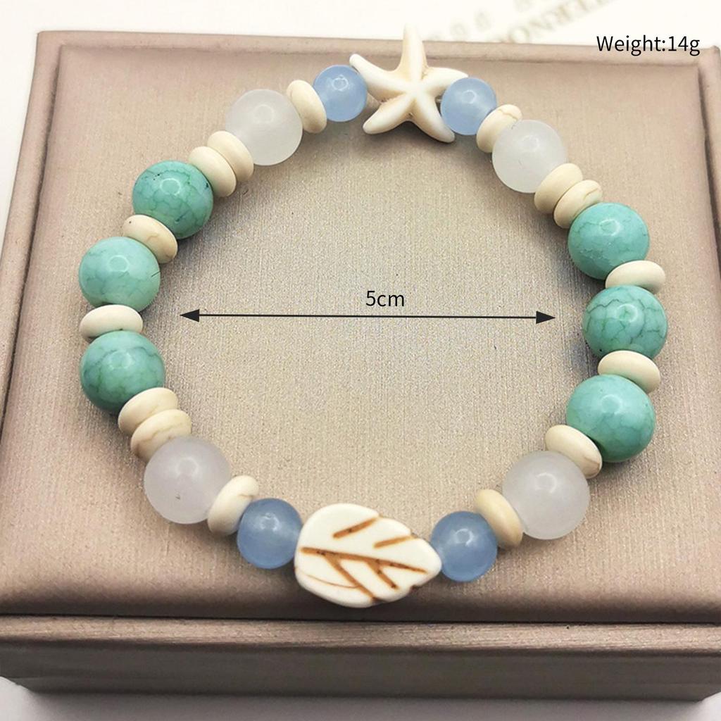 Charming Macaron Color Beaded Ceramic Bracelet – Niche, Versatile Dopamine Jewelry