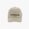 Wooyoungmi Oxford Denim Embroidery Logo Cap W253ac54