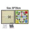 Brangdy Small Magnetic Gomoku & Checkers Set