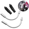 2Pcs Mountain Bike Bicycle V Brake Noodles Cable Guide Bend Tube Pipe Sleeves
