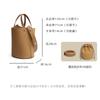 Commuter to work Bucket bag Women's bag Large capacity vegetable basket bag 2025 New high-end shoulder portable summer