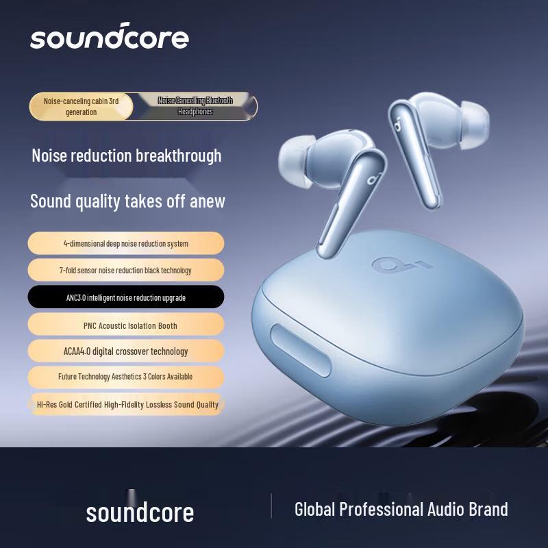 Soundcore Liberty 4 Pro Noise Cancelling In-Ear Bluetooth Earbuds