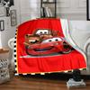 Cars Movie Characters Flannel Blanket Super Soft Warm Cozy Blanket For Sofa Bed Office Travel Allseason Home Decor Gift