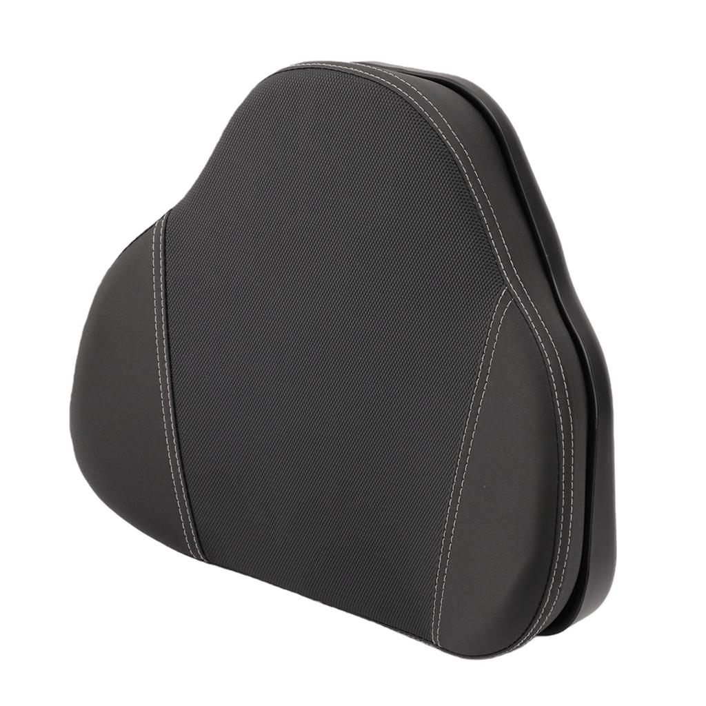 Motorcycle Rear Backrest Soft PU Leather Foam Universal Passenger Back Support Backrest for ATV Scooters Cruisers Mopeds