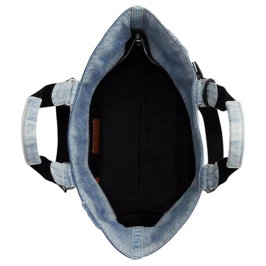 Coach Tour 29 Removable Card Case Shopping Denim Tote Bag Small Women tote bags Indigo CDY49-SVNIM