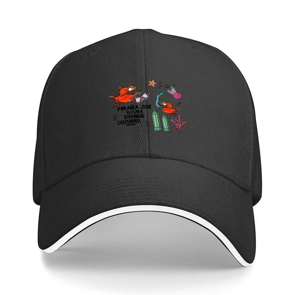 PIRANA JOE SCUBA Baseballpet golfhoed echte zonnehoed tactische pet Rave Dameshoeden Unisex