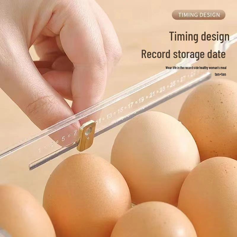 Refrigerator Side Door Egg Storage Organizer