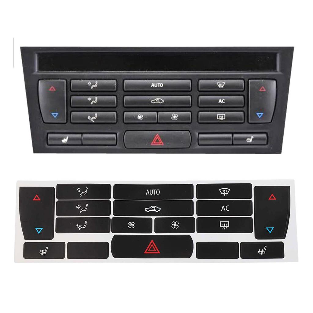 Pentru SAAB 9-3 2003-07 Buton Control Climă A/C Auto Decal Autocolant Autocolante Reparare Butoane Accesorii Interior Auto