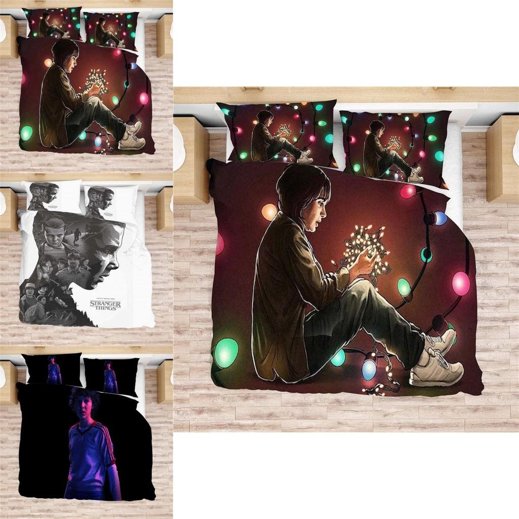 Stylish Stranger Things Season 3 Duvet Cover Set For Uk Single Bed