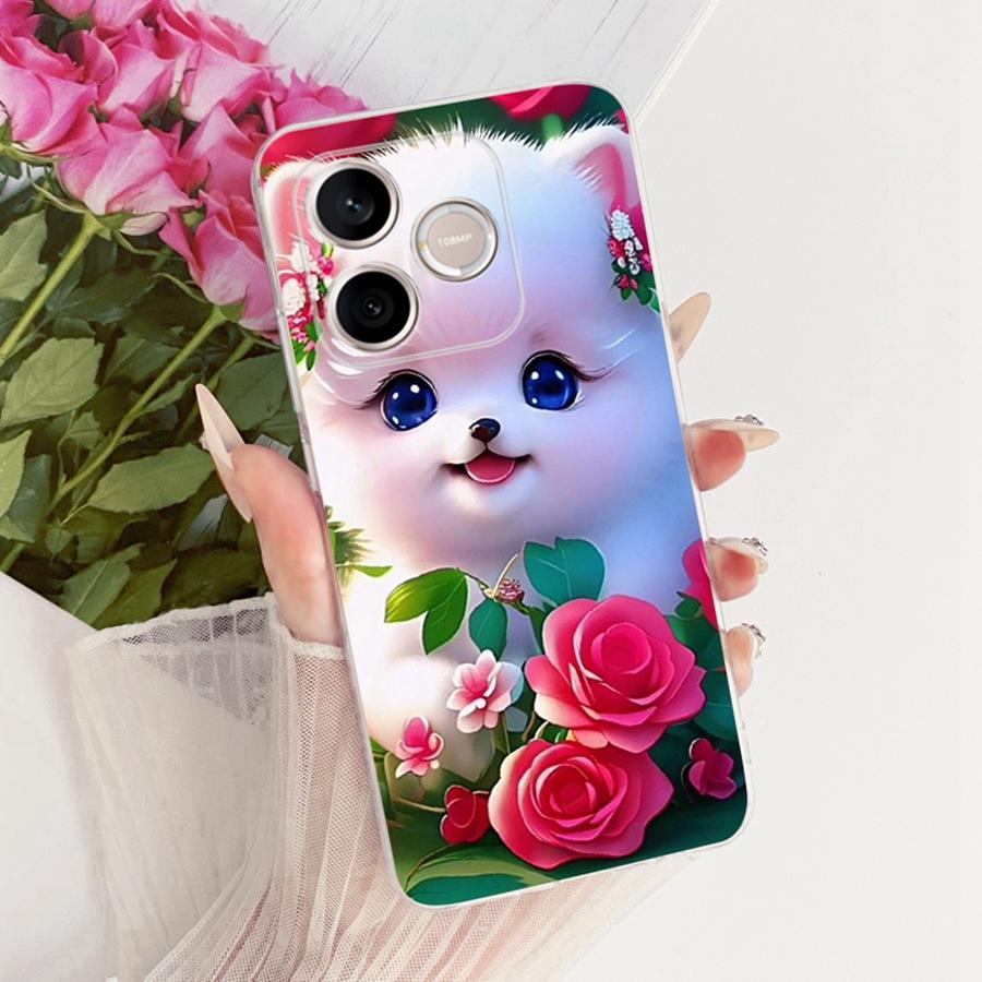 Pro Honor 600 Lite Pouzdro na telefon s počátečním písmenem pro Huawei Y6p Y 7 P Matný zadní kryt Ochrana fotoaparátu Nárazuvzdorná pouzdra