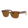 RAYBAN META WAYFARER GEN 1 Oval Glasses Eyewear Unisex Couple Style Multicolor Sunglasses Acetate GEN 1 GEN 1 RW4006