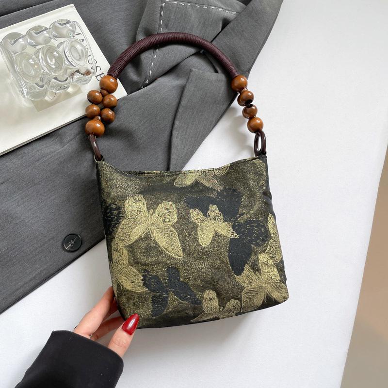 New Chinese-Style Niche Versatile Underarm Tote Bag For Women 2026 Summer High Aesthetic Value Artistic Embroidery Handbags