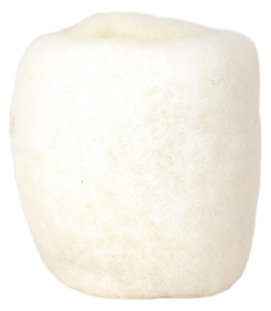 Hamanaka Needle-Dyed Wool Felt, White, 30g, H440-003-317