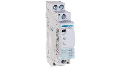 Contacteur modulaire Sichy 12VDC 2F 25A AC-7a/b ESL225SDC
