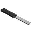 Folding Sharpener FanShaped DoubleSide Knife Blade Kitchen Sharpener Grinder Tool(Black )