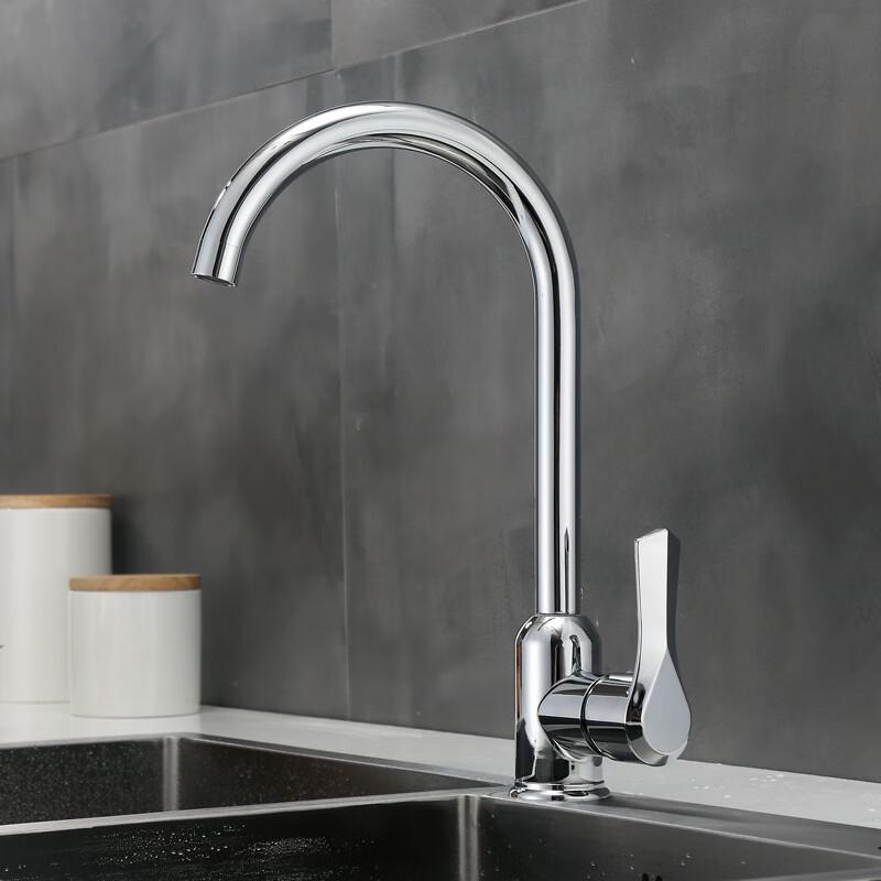 VEMUSE Stainless Steel Single Cold Kitchen Sink Faucet