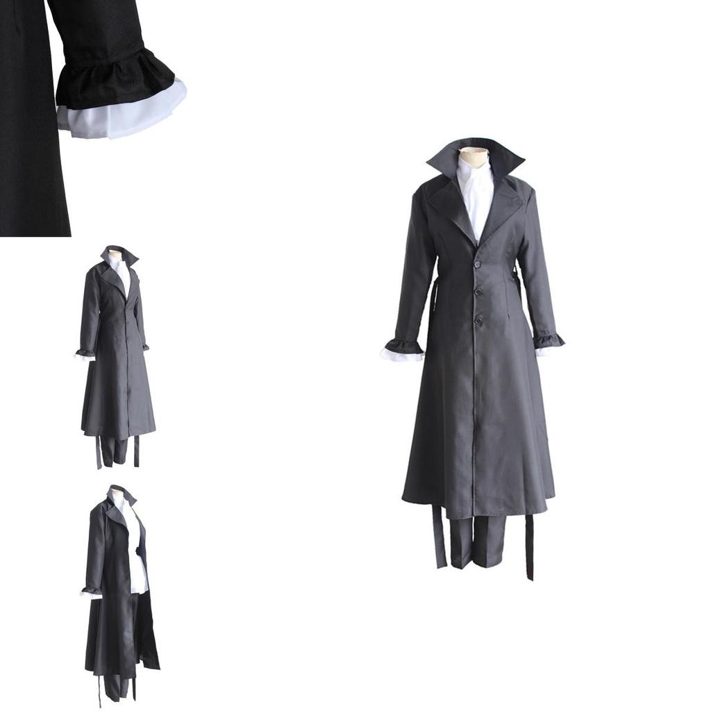 Luxurious Bungo Stray Dogs Ryunosuke Akutagawa Cosplay Costume With Exquisite Workmanship