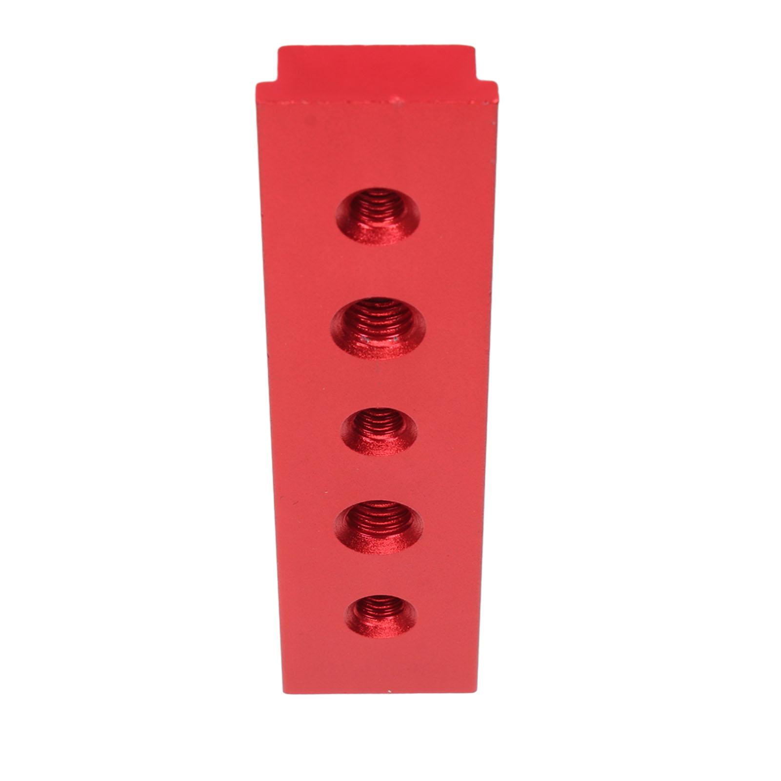 

100mm T Slot Miter Track with Holes Aluminum Alloy Woodworking Chute Rail Electric Circular Saw Workbench Fixture