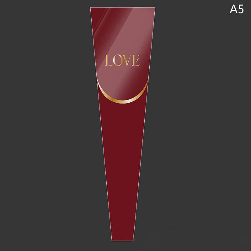 

30Pcs Single Rose Sleeves Flower Wrapping Bag Bouquet Packaging Bags Clear Cellophane Floral Wrappers For Valentine S Day