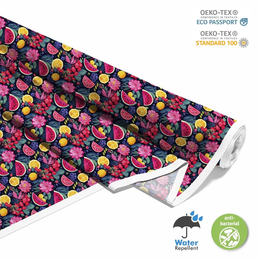 Outdoor Dekostoffe Oxford - Motiv Obst | Dx6584